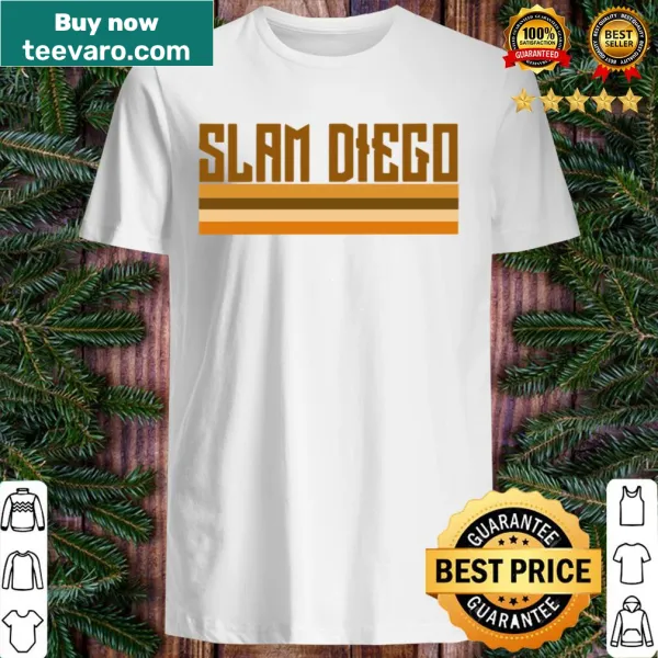 Slam Diego souvenir shirt with fun graphic