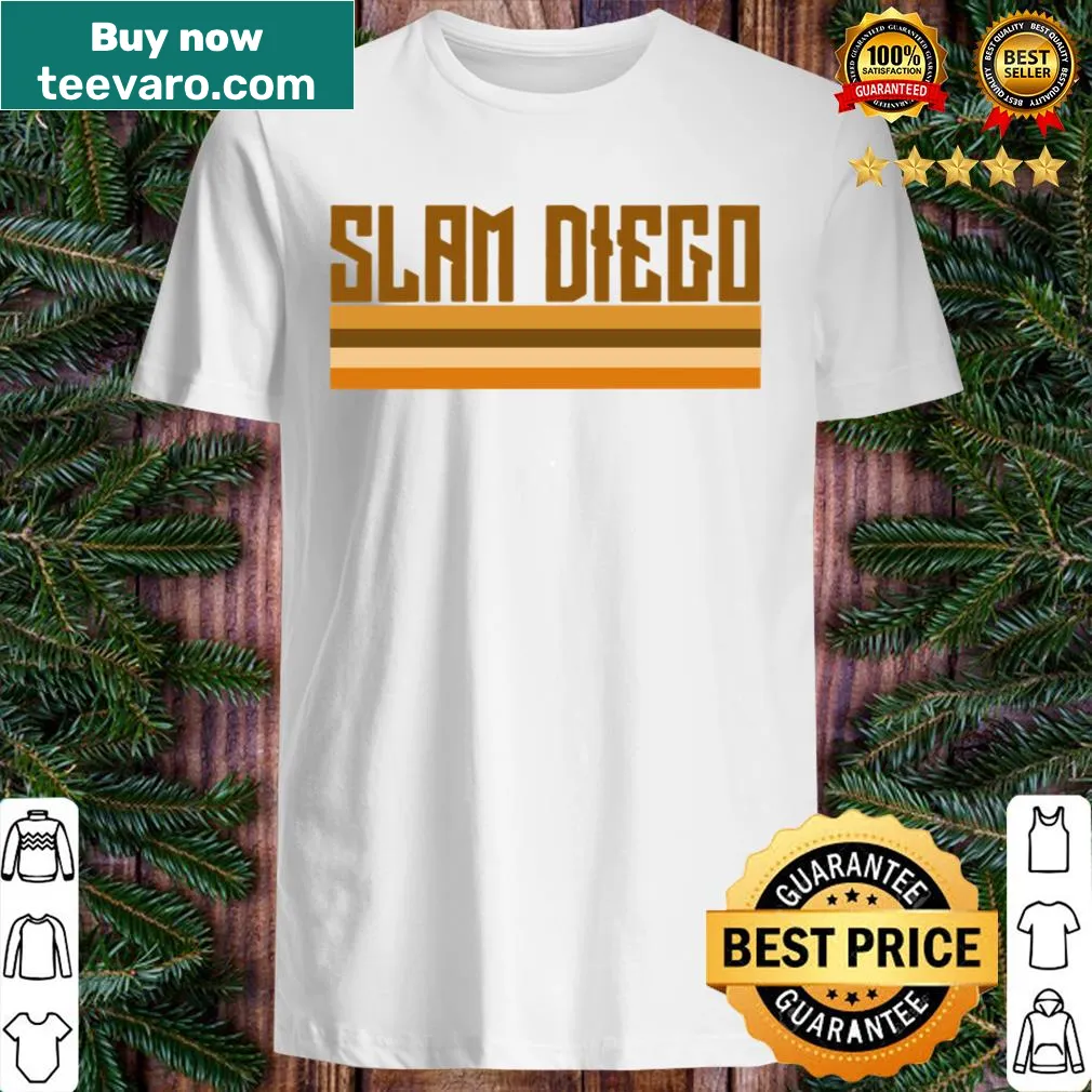 Slam Diego souvenir shirt with fun graphic