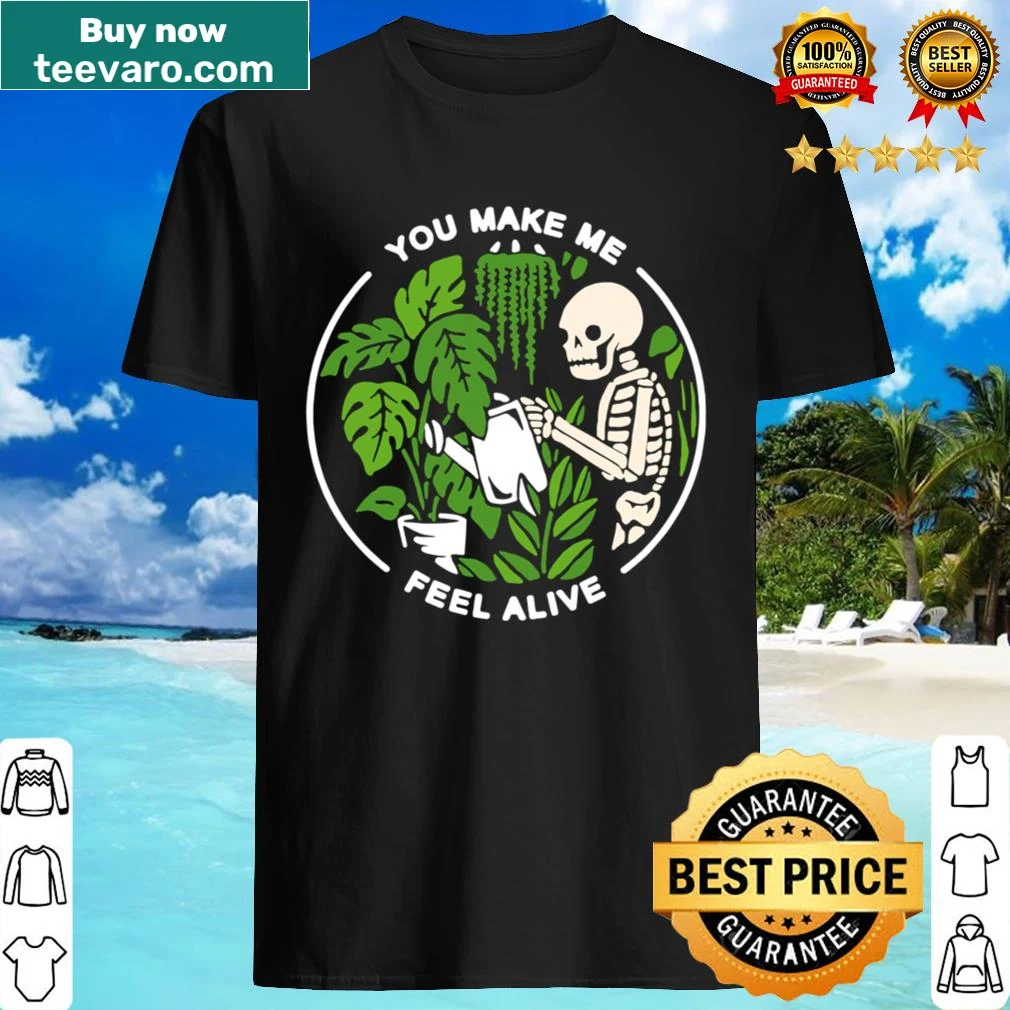 Halloween shirt with a playful skull design