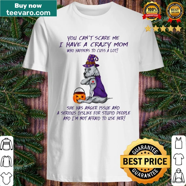 Funny mom tribute shirt with humorous phrase