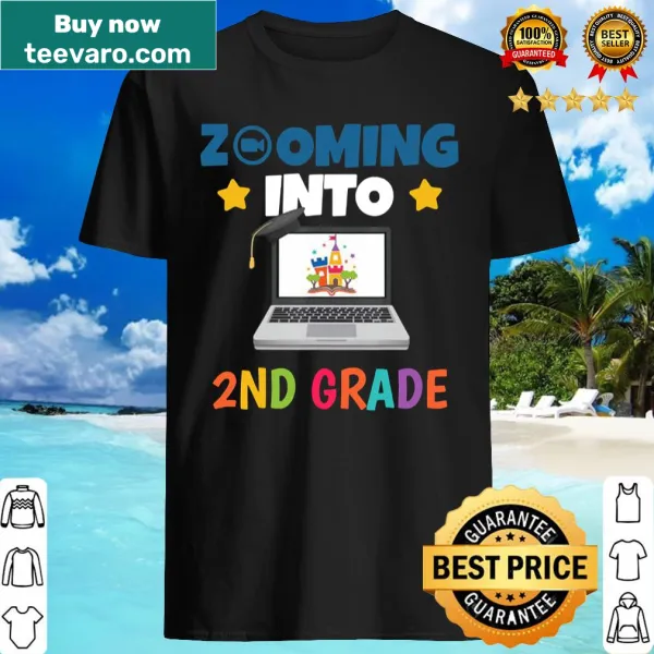 Student t-shirt celebrating 2nd grade and virtual learning