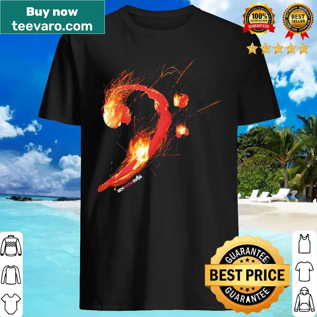 Shirt with the text 'Bass Players United' for musicians