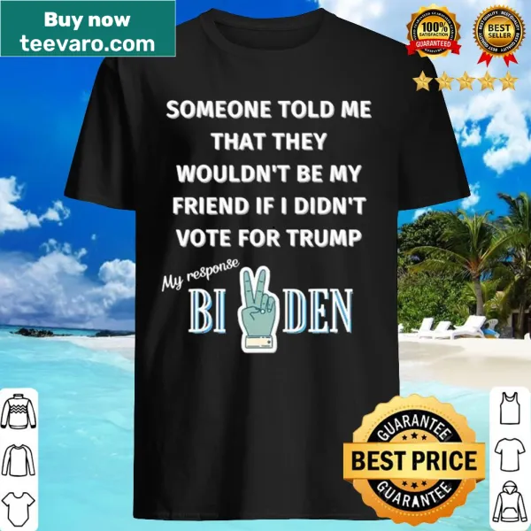 Playful Biden vs Trump T-shirt for the 2020 election