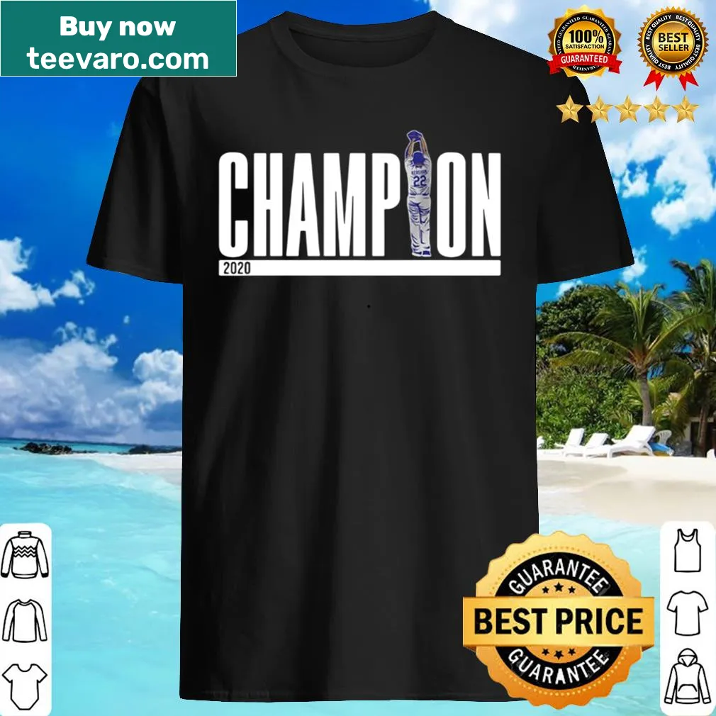 Champions Los Angeles Dodgers 2020 shirt with bold graphic
