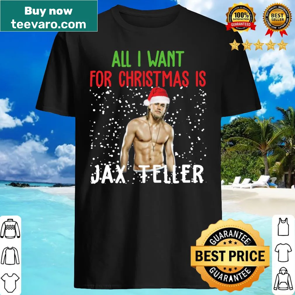 Shirt featuring Jax Teller design with Christmas message