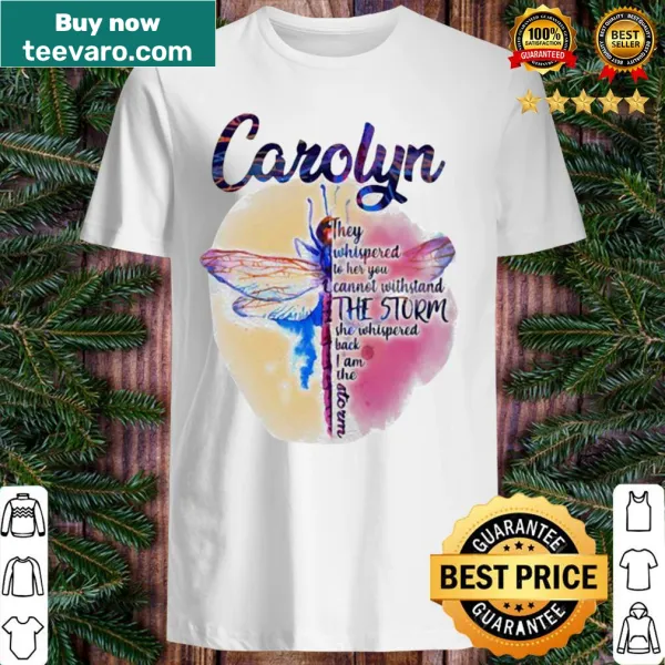 Dragonfly t-shirt with motivational quote about strength