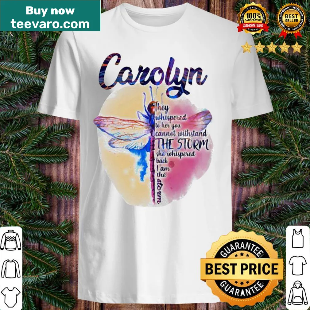 Dragonfly t-shirt with motivational quote about strength