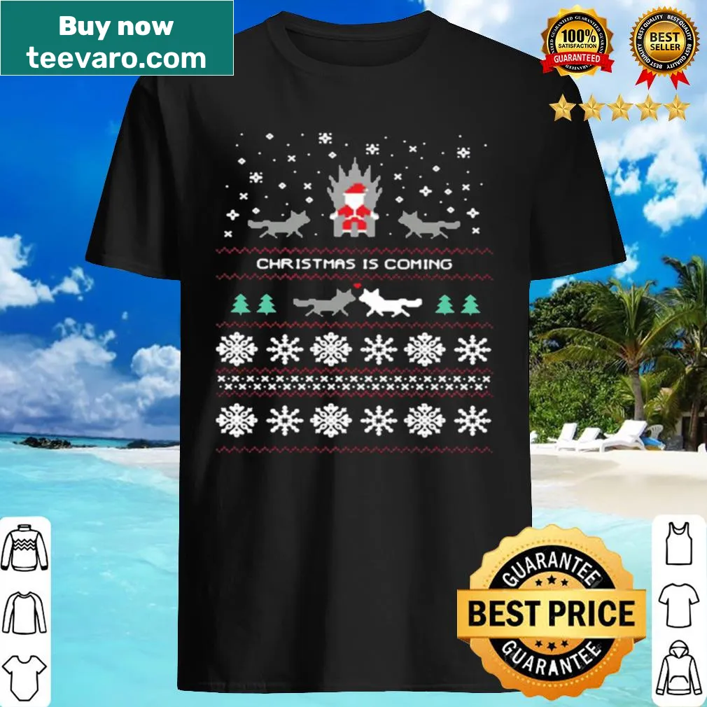 Game of Thrones themed 'Christmas Is Coming' design.