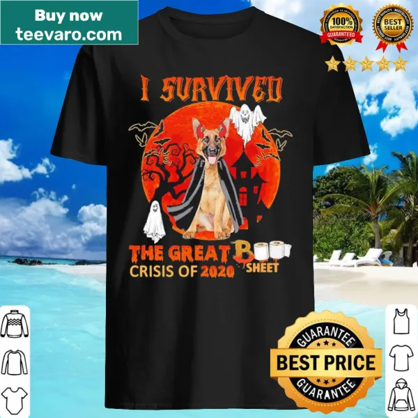 Halloween T-shirt with cartoon German Pinscher and humorous text