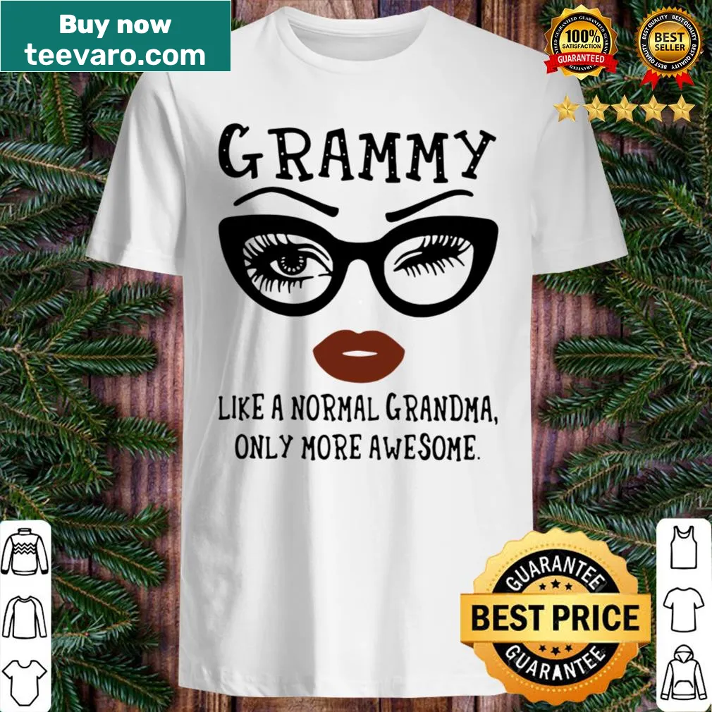 Typography t-shirt celebrating grandmas with a fun phrase.