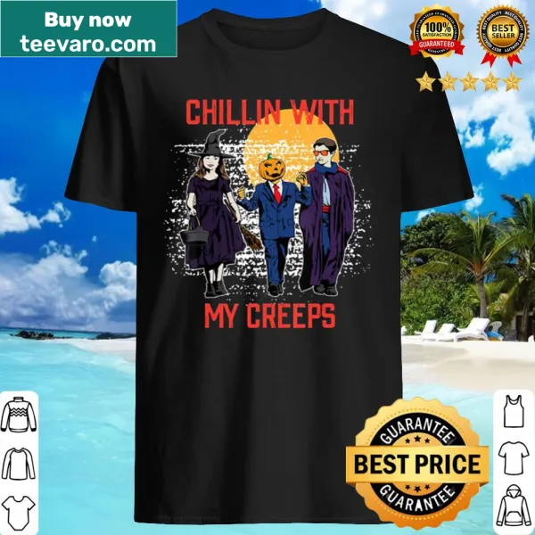 Halloween-themed shirt for boys featuring playful costumes and motifs