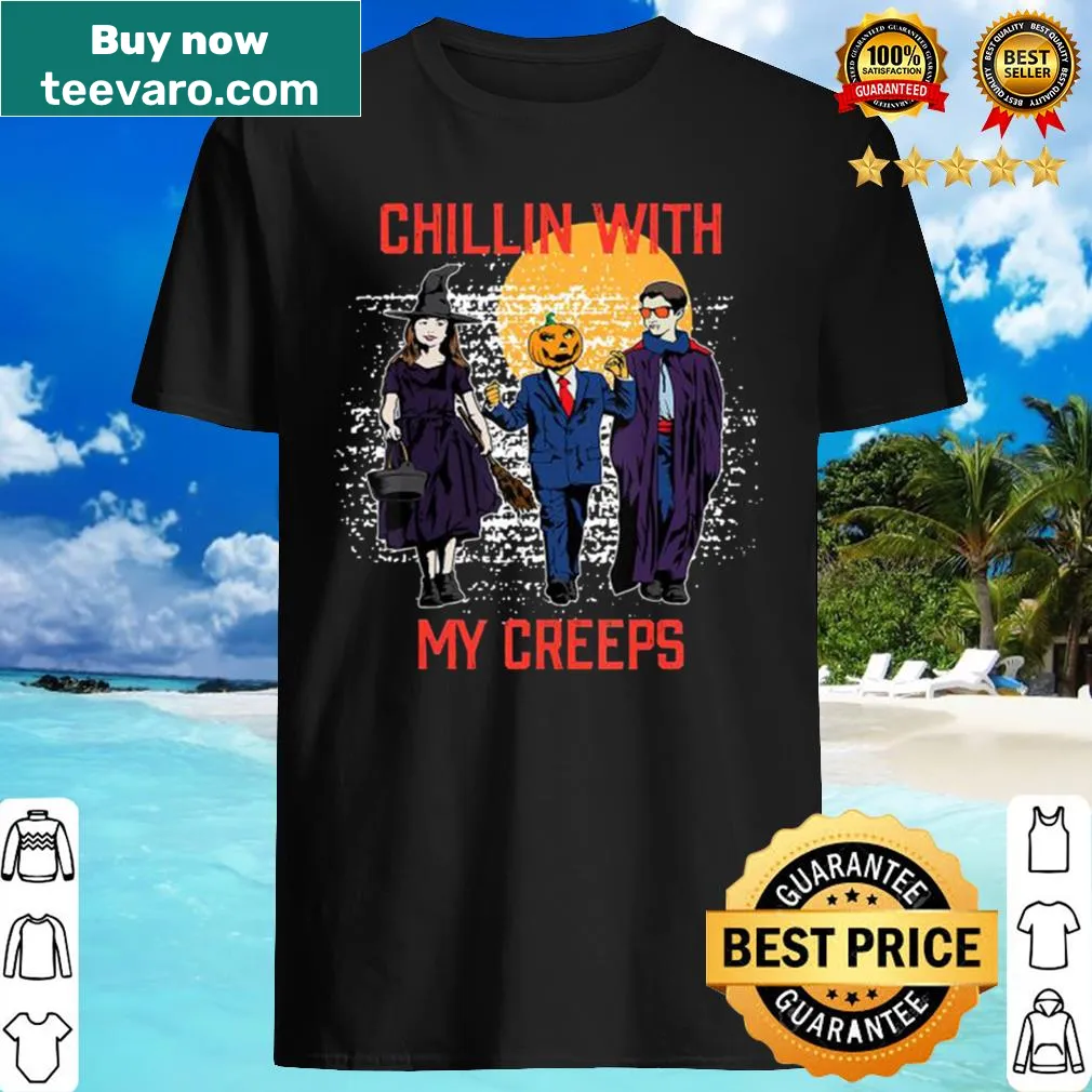 Halloween-themed shirt for boys featuring playful costumes and motifs