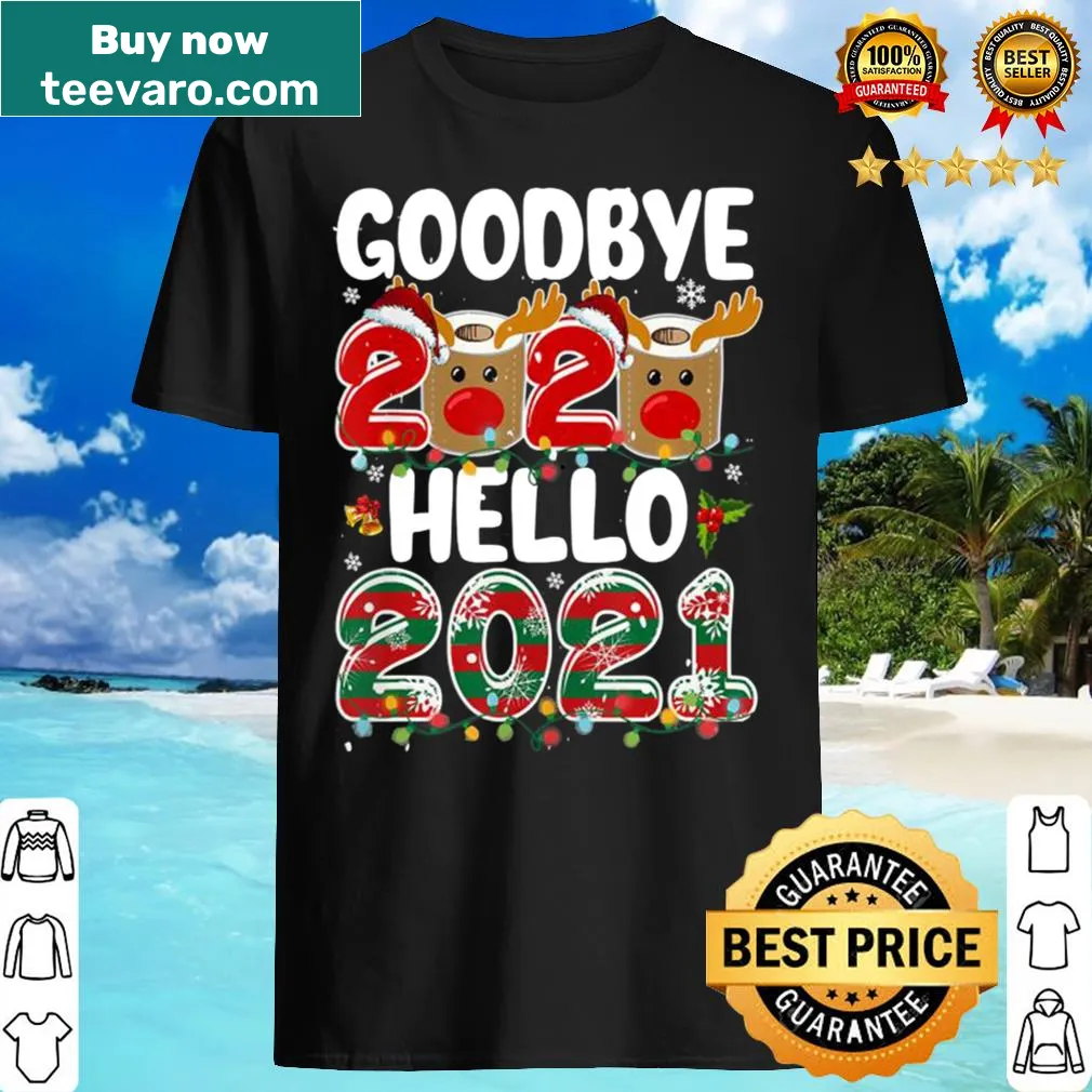 Festive reindeer design for New Year shirt.