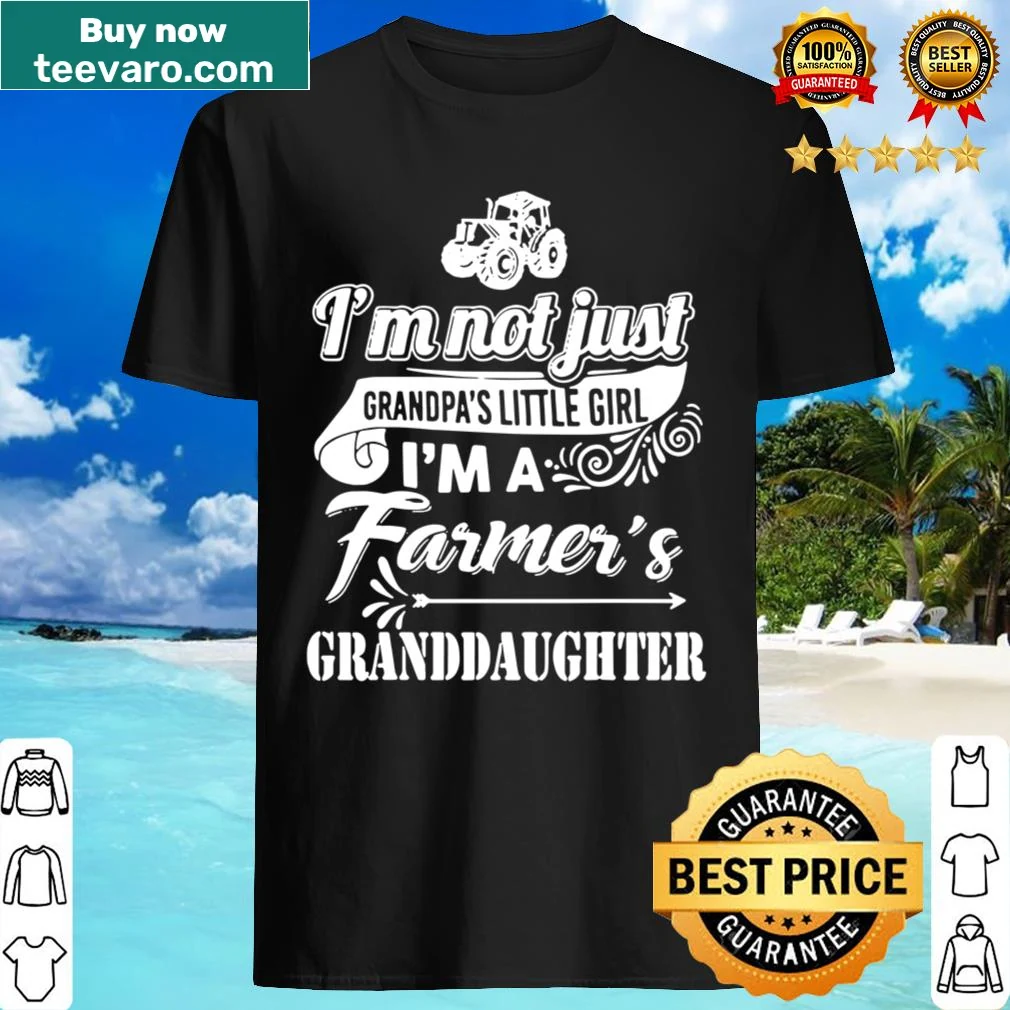 Sweater featuring the phrase 'I'm Not Just Grandpa I'm A Farmer's Granddaughter'