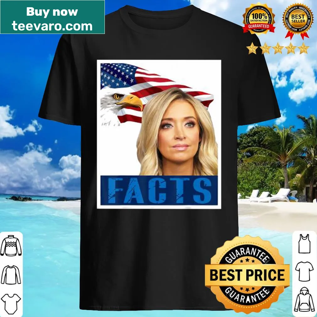 Shirt featuring facts about Kayleigh McEnany, the White House Press Secretary