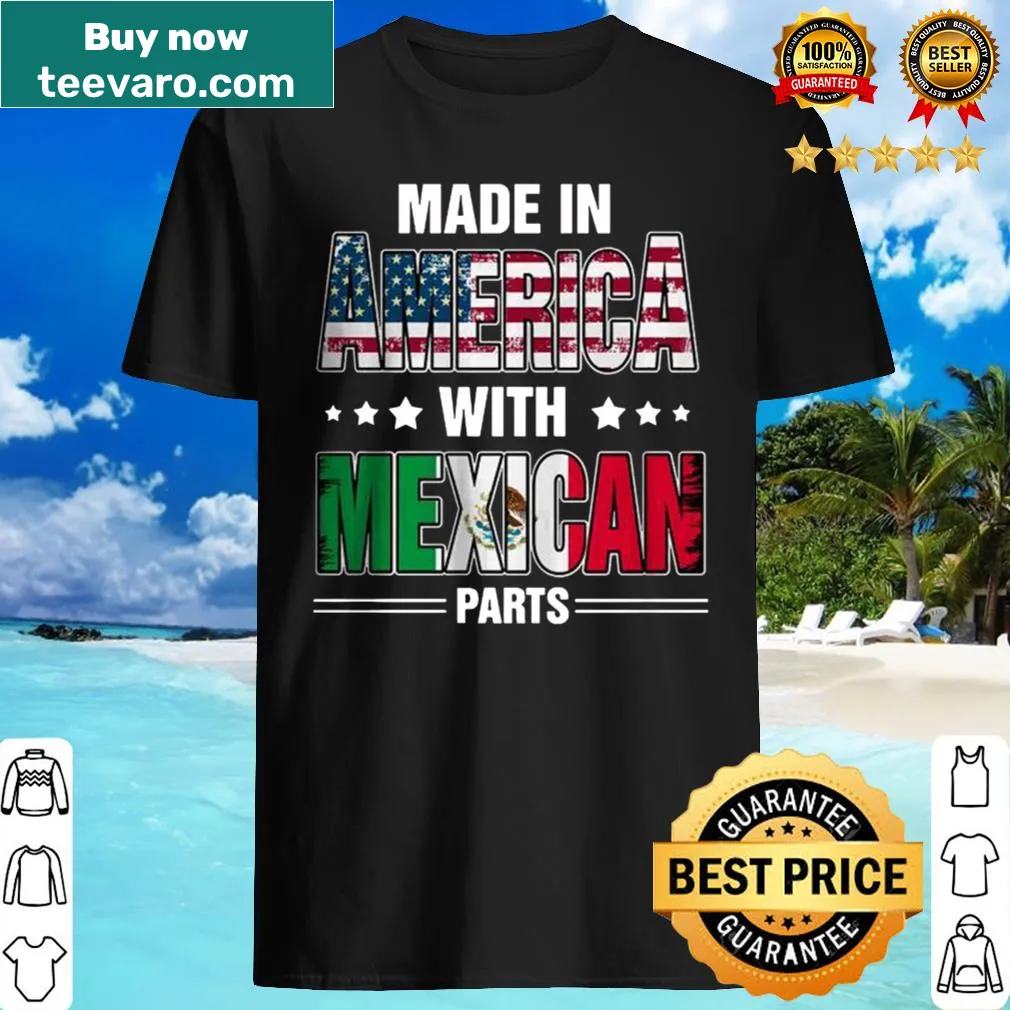 Patriotic shirt with humorous cultural blend message
