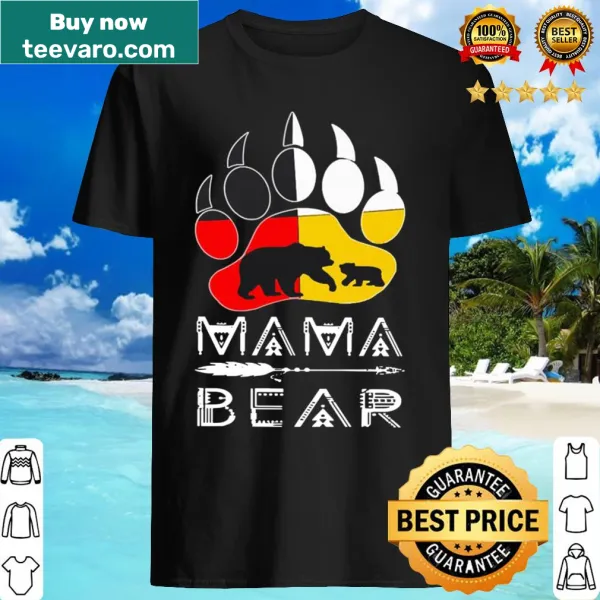 Heartwarming 'Mama Bear' shirt featuring loving typography