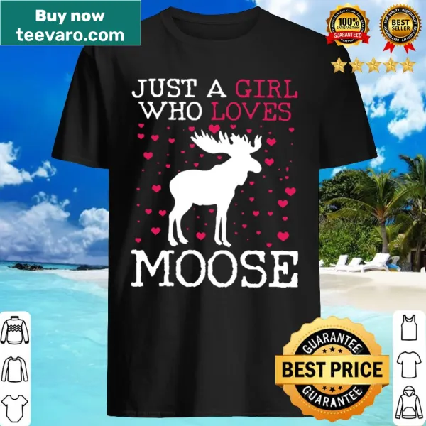 Christmas shirt featuring text about loving moose