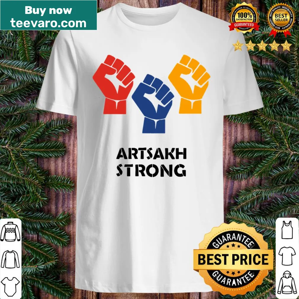 Armenian flag shirt symbolizing peace and strength