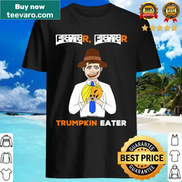 Edgy Halloween shirt featuring 'Pete Buttigieg Trumpkin Eater' text