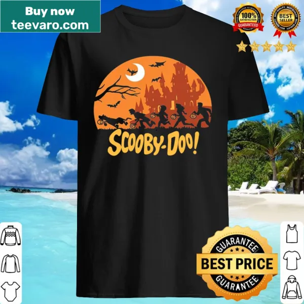 Scooby-Doo themed Halloween graphic t-shirt