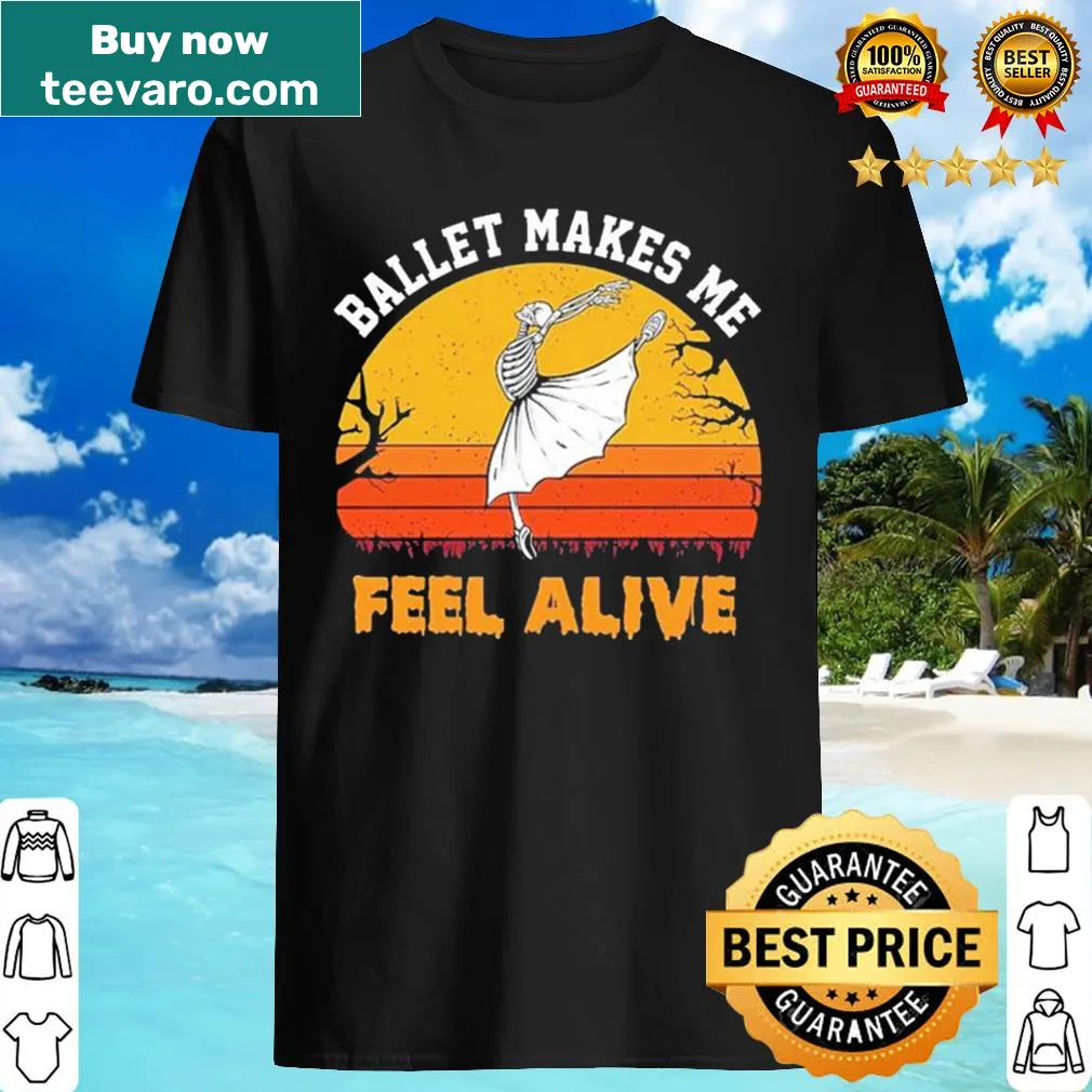 Vintage shirt featuring a dancing skeleton graphic