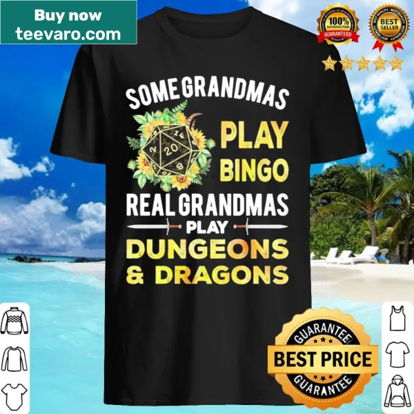 Funny grandma Dungeons and Dragons T-shirt