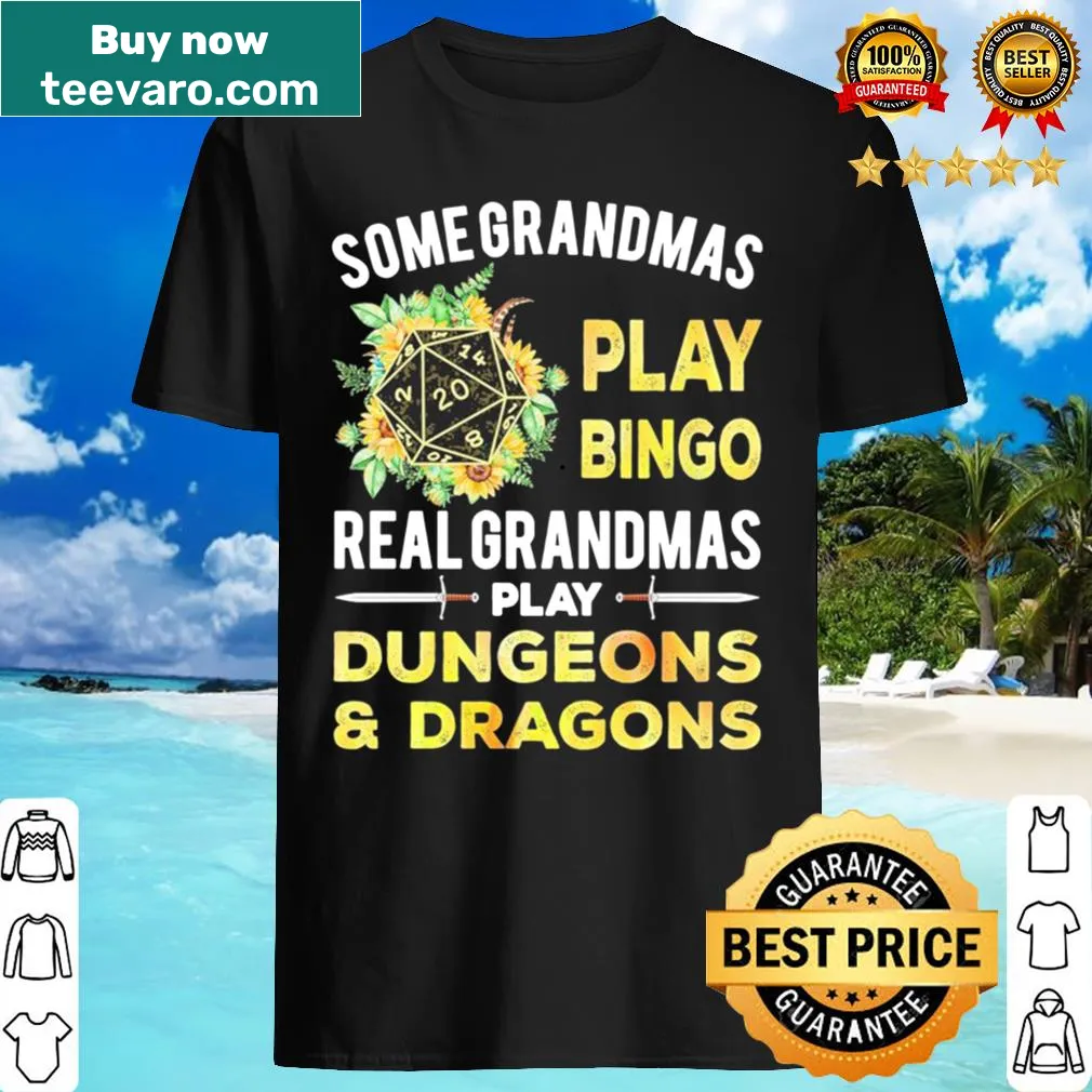 Funny grandma Dungeons and Dragons T-shirt
