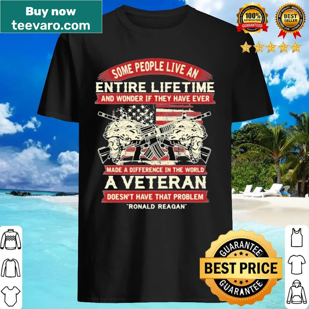 Sentimental T-shirt honoring veterans with a message about service