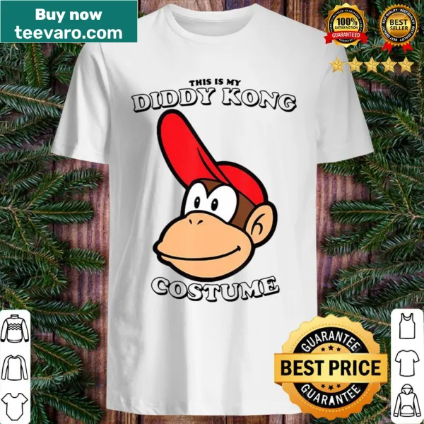 Vintage Diddy Kong costume shirt from Super Mario
