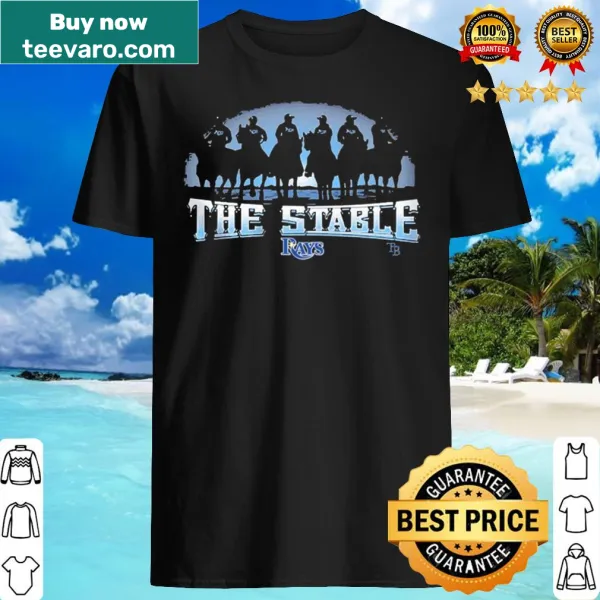 Bold 'The Stable Tampa Bay Rays' text design