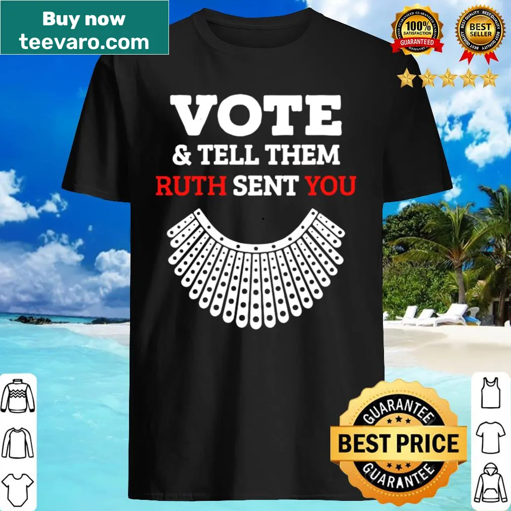 Inspirational women's vote t-shirt with Election 2020 message