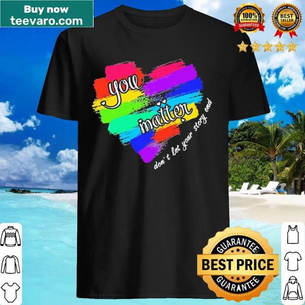 Inspirational shirt with the phrase about self-worth
