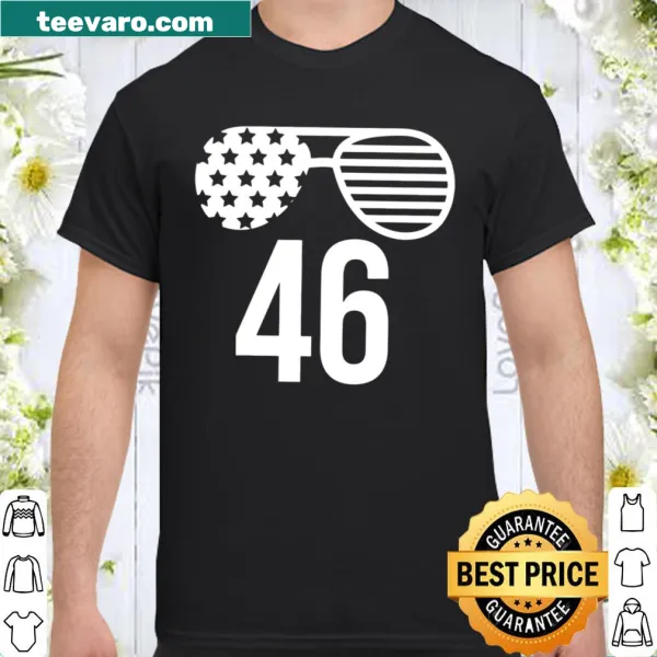 Shirt with text declaring Joe Biden as the 46th President