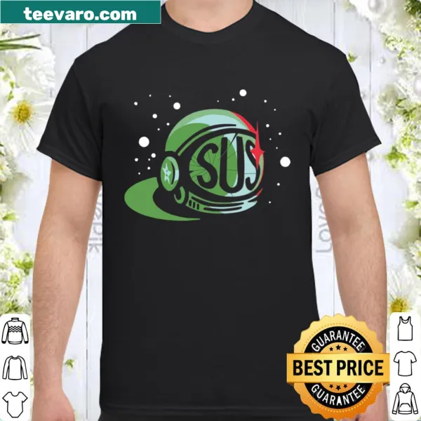 Playful gaming shirt featuring 'Achievement Hunter Sus' text