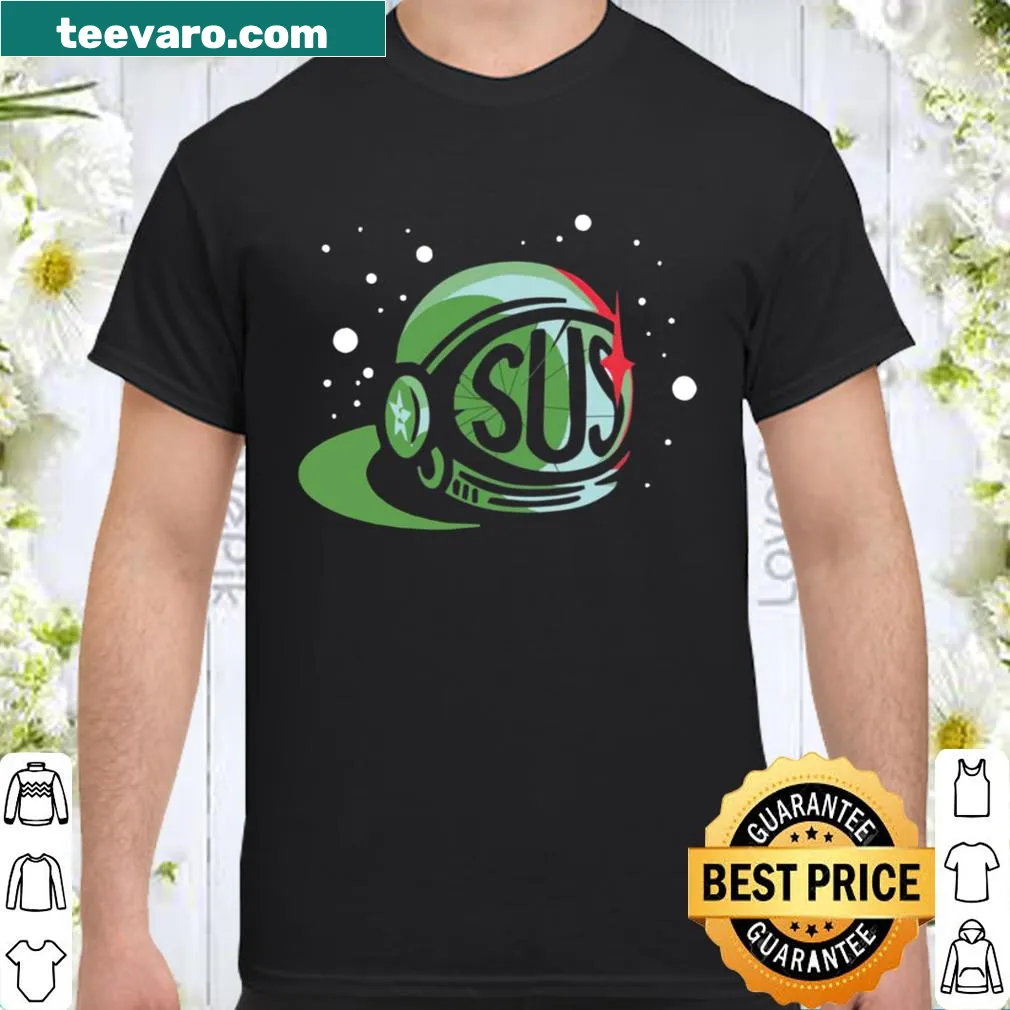 Playful gaming shirt featuring 'Achievement Hunter Sus' text
