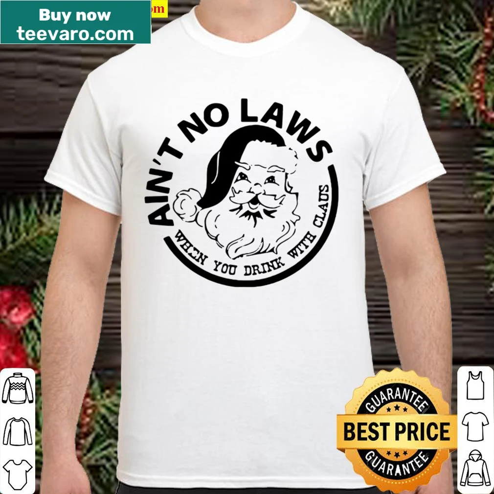 Playful Christmas shirt with humorous holiday slogan