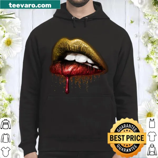 Crop shirt with 'What The Sneaker' and dripping lips design.