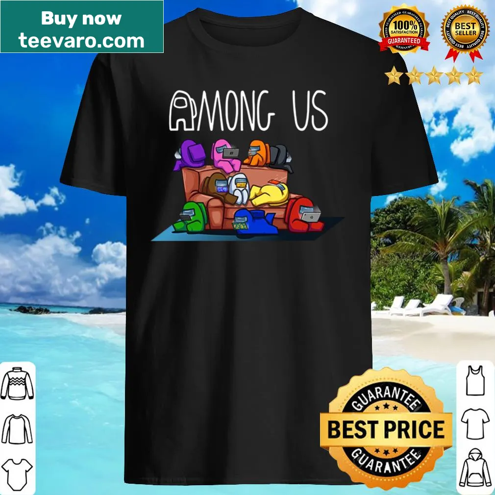 Among Us Gamer shirt featuring playful graphics