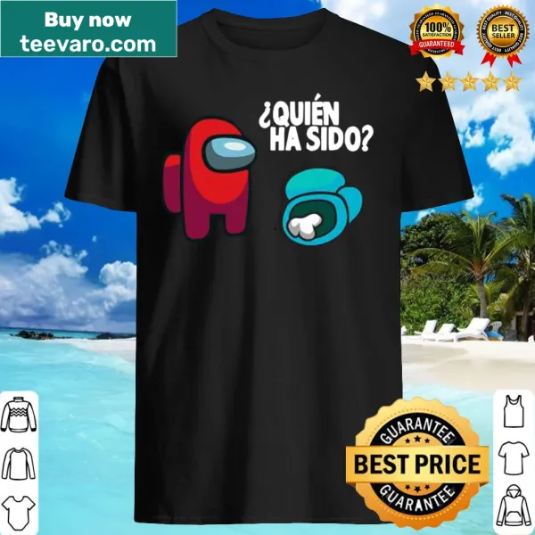Among Us impostor graphic t-shirt in Spanish