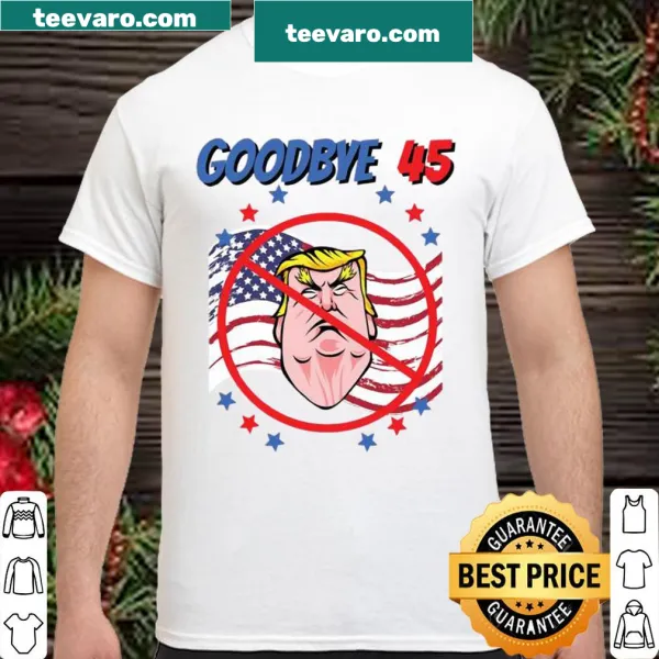 Graphic design with 'Byedon' text and American flag imagery