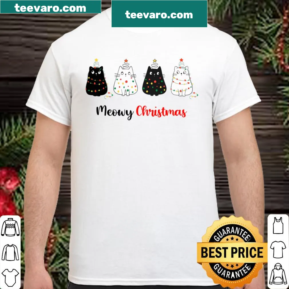 Funny Christmas sweatshirt with a cat wearing reindeer antlers