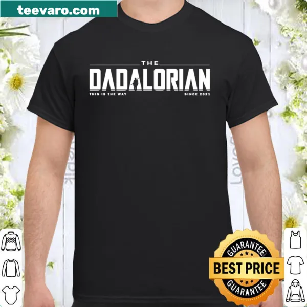 Dadalorian shirt design for Father's Day with playful graphic