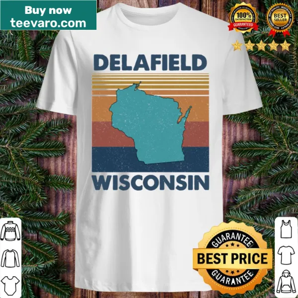 Vintage Delafield Wisconsin graphic t-shirt