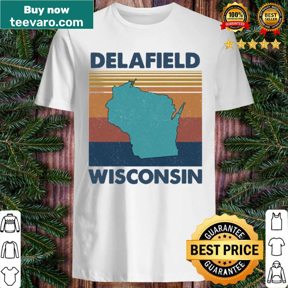 Vintage Delafield Wisconsin graphic t-shirt