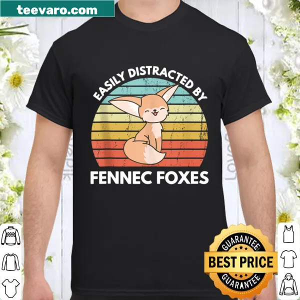 Kawaii shirt featuring cute fennec fox graphics