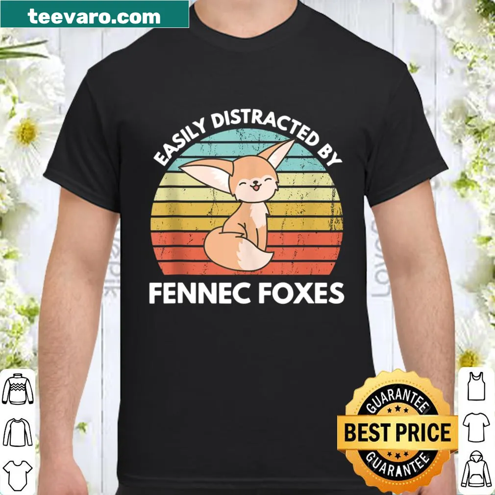 Kawaii shirt featuring cute fennec fox graphics