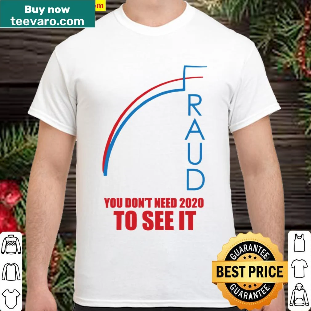 Bold statement shirt about election integrity and fraud concerns