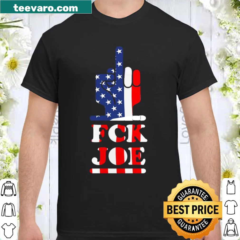 Vintage shirt with bold political message against anti-Joe Biden
