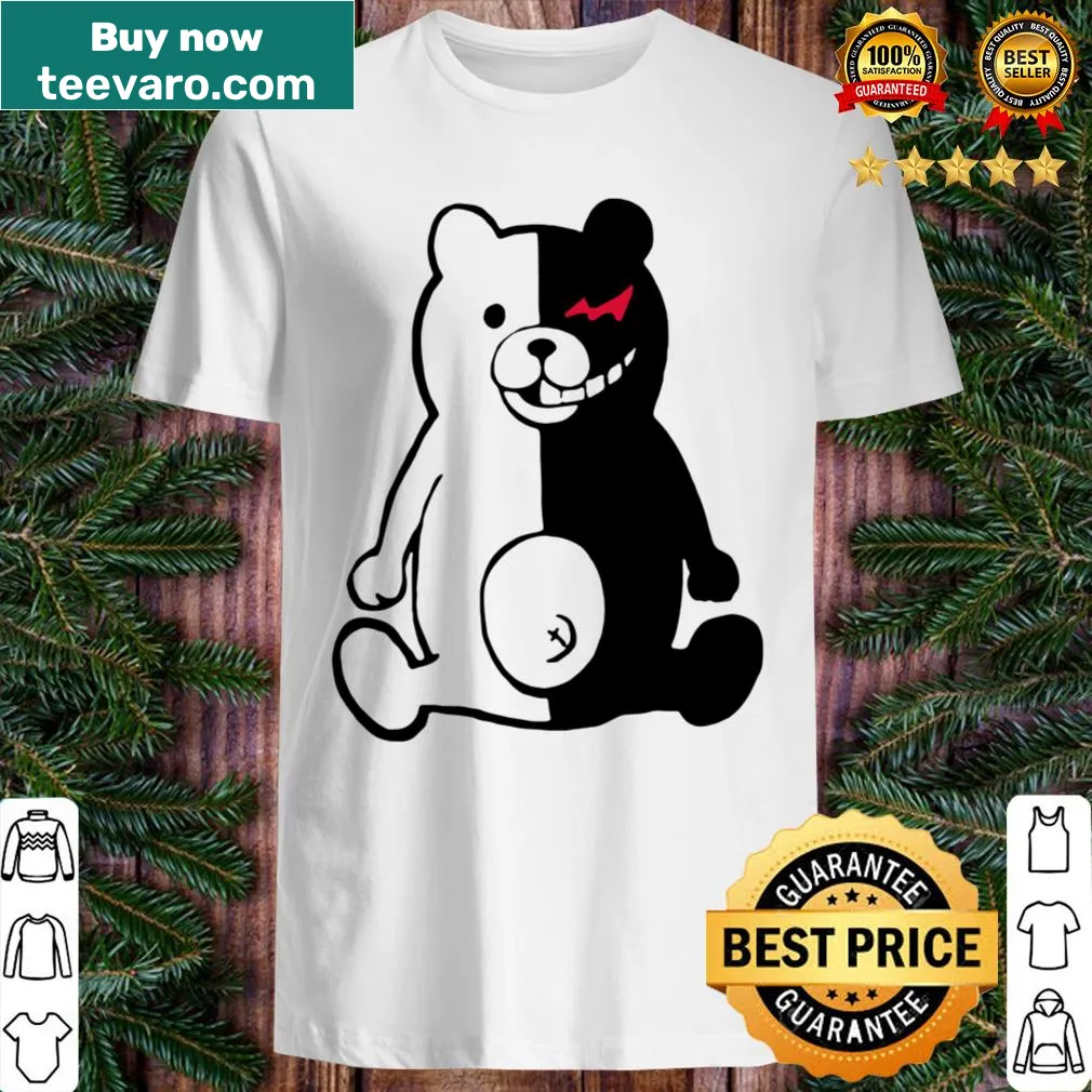 Shirt featuring Danganronpa anime design